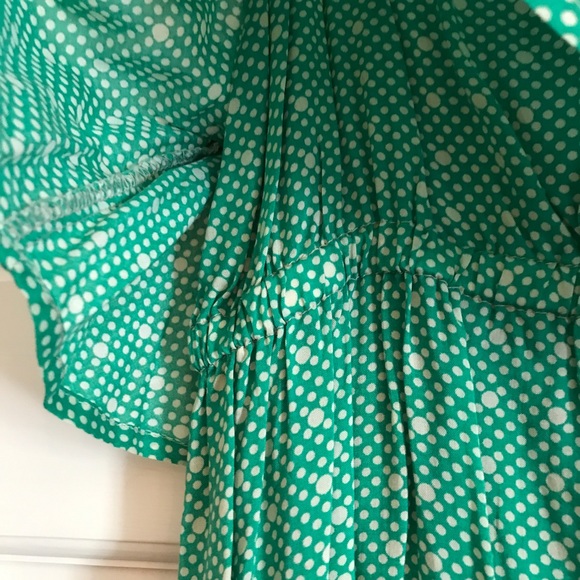 Green Polka Dot Dress - Picture 4 of 6